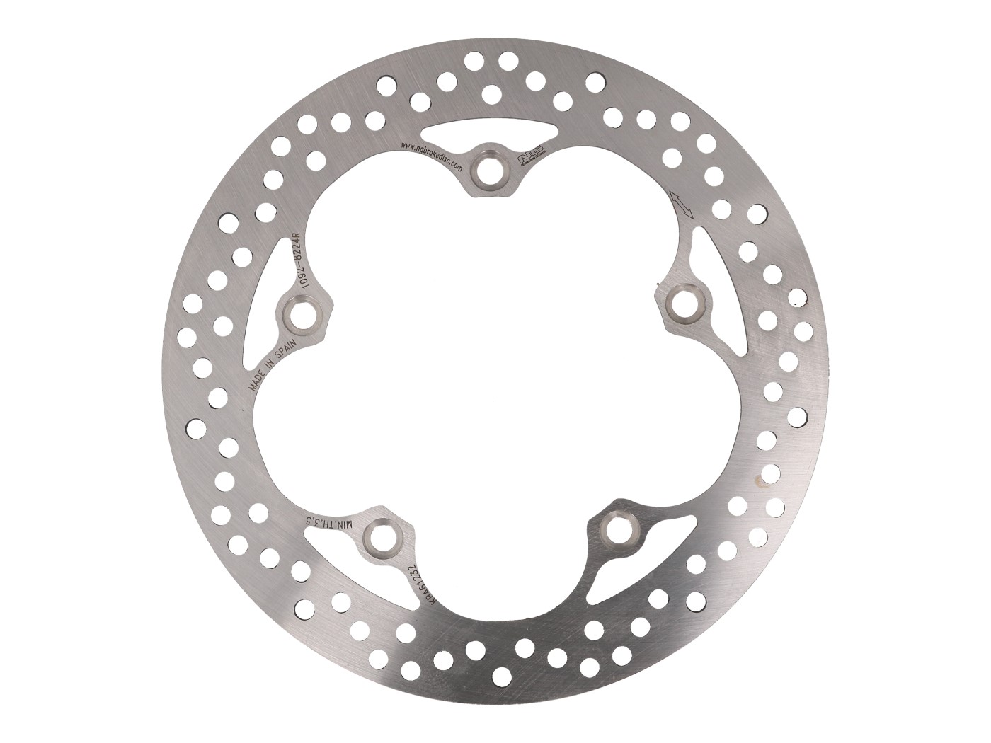 NG Brake Disc Brzdový kotouč NG, Honda CB F 250, CBR 125 R, CBX 250 Twister přední NG1092