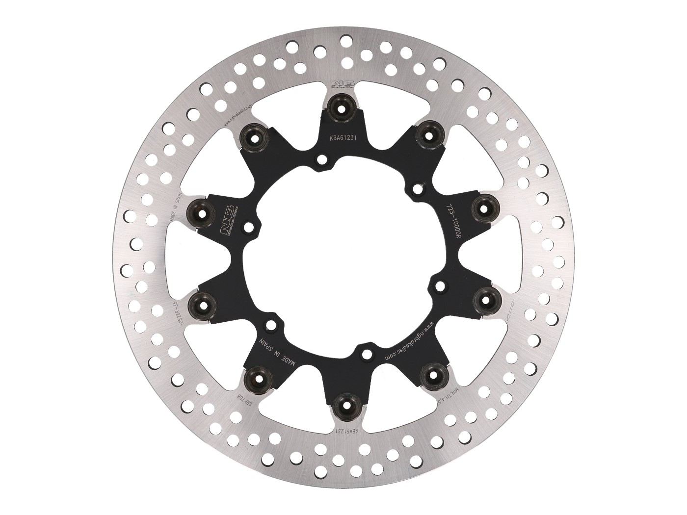 NG Brake Disc Brzdový kotouč NG plovoucí, Suzuki DR-Z 400 (05-10) přední NG1211