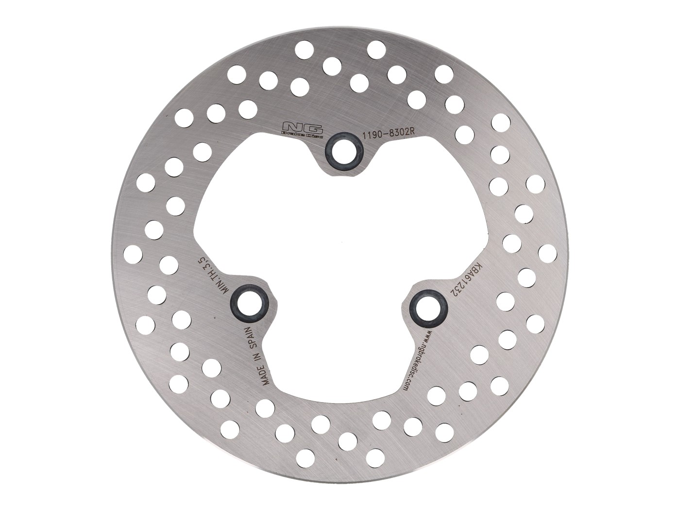 NG Brake Disc Brzdový kotouč NG, Daelim NS 125, S2 125, SL 125 zadní NG1190