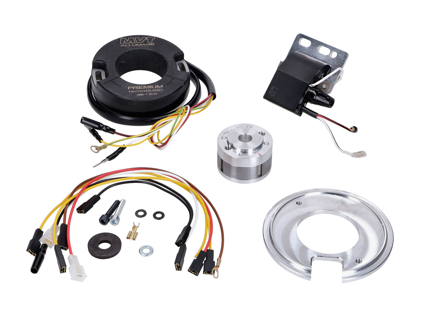 MVT Allumage Zapalování MVT Premium s dobíjením verze 2.0, Simson S50, S51, S70 MVT-PREM28