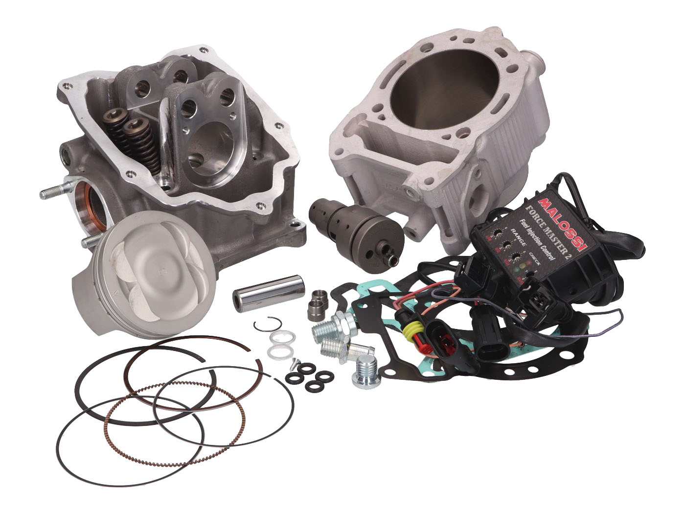 Sada válce, vačky, hlavy, CDI Malossi Power Cam 218 ccm, Aprilia SR Max, Nexus, Piaggio, Vespa 125 4T 4V Euro3 M.3116268