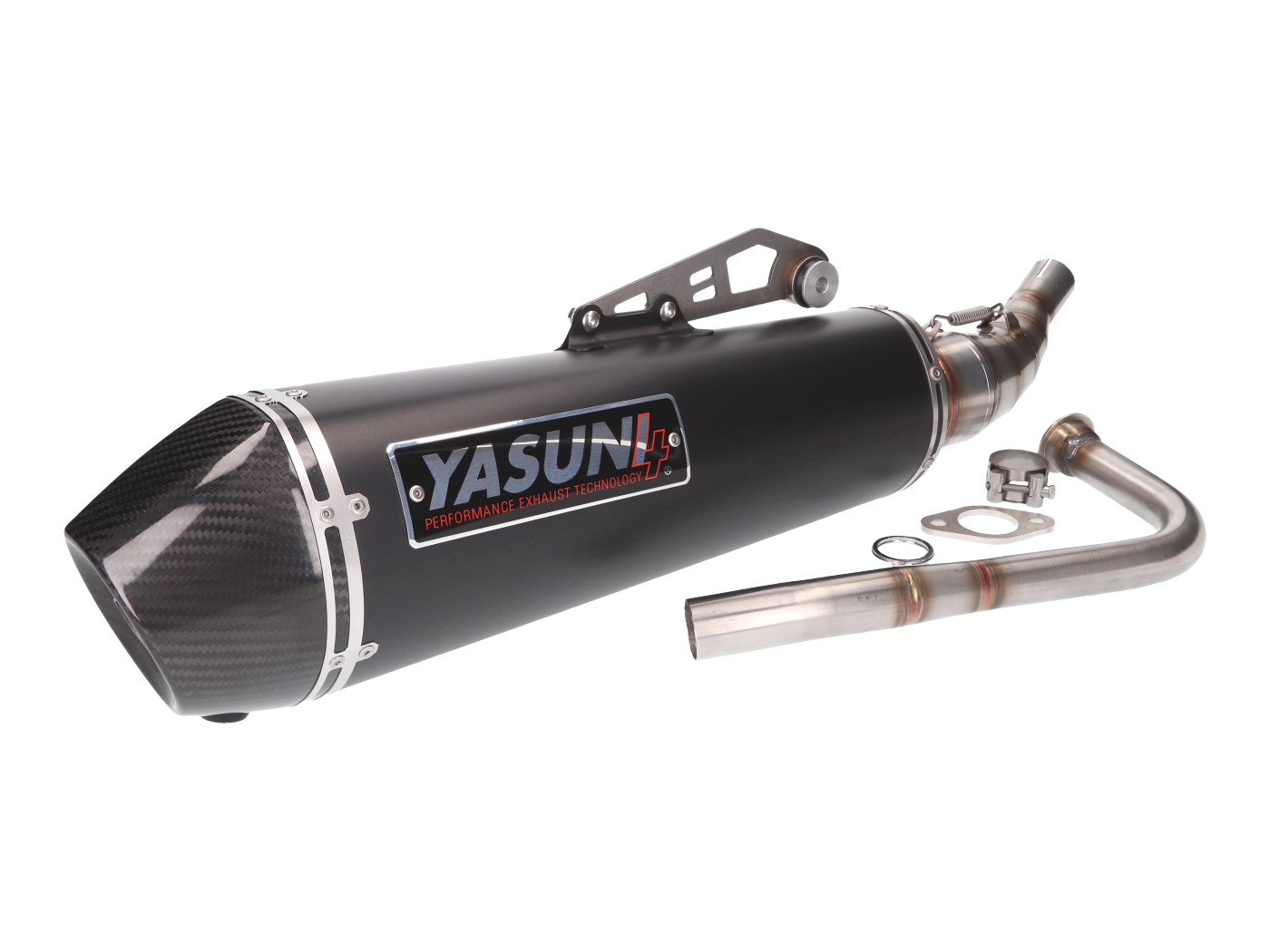 Výfuk Yasuni Scooter 4 Black Edition, Honda PCX 125 2018-2020 YA653-1BC