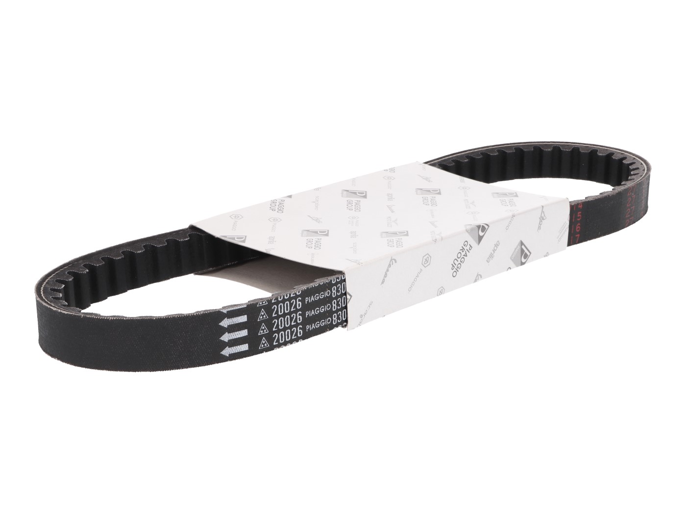 Řemen OEM 732mm Piaggio krátký blok PI-830488
