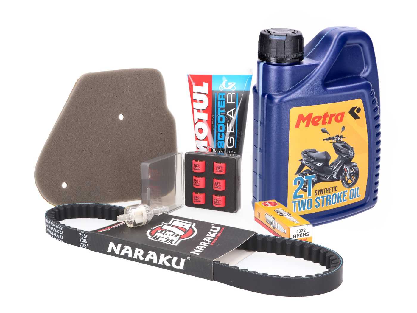 Racing Planet Servisní sada 7ks, Minarelli horizontal dlouhý blok KIT.I.39488