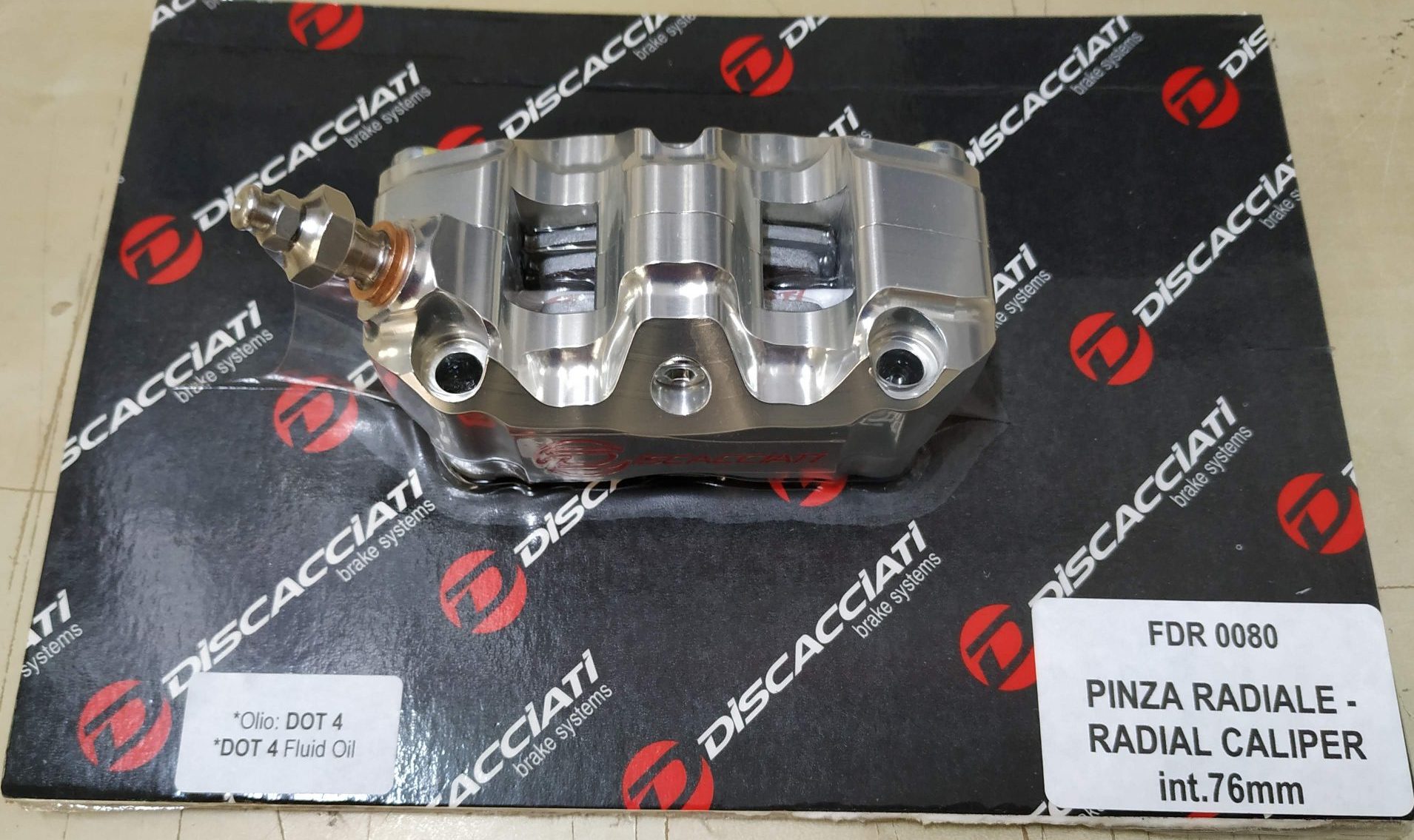 Discacciati Radiální brzdič Discacciati, rozteč 76mm FDR0080