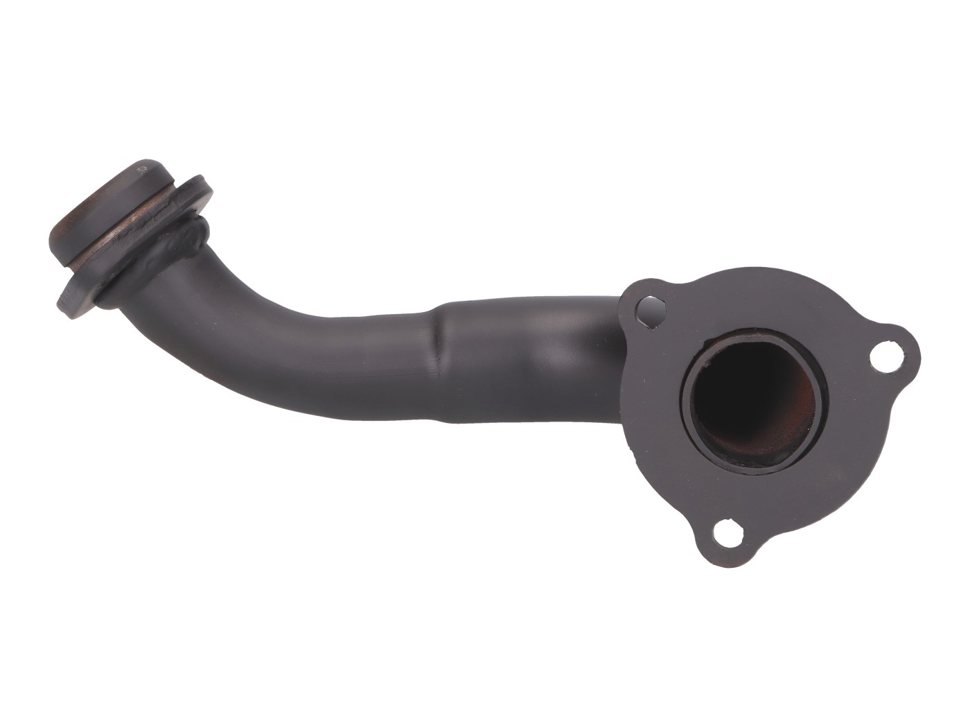 101 Octane Koleno výfuku odškrcené, černé, Aprilia RS4 50 Euro4 2018- 39554