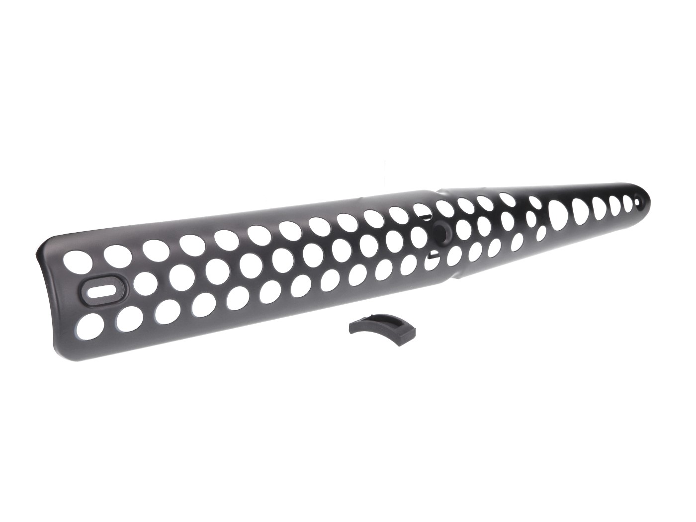 OEM Standard Tepelný štít výfuku černý, Simson S51 Enduro výfuk 39581