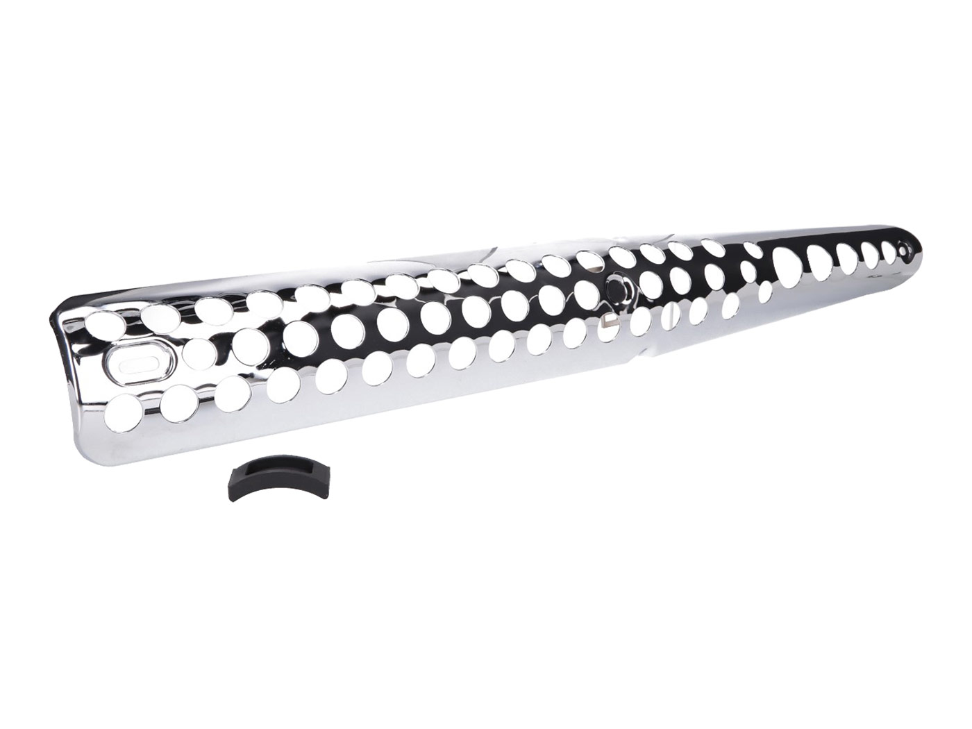 OEM Standard Tepelný štít výfuku chrom, Simson S51 Enduro výfuk 39580