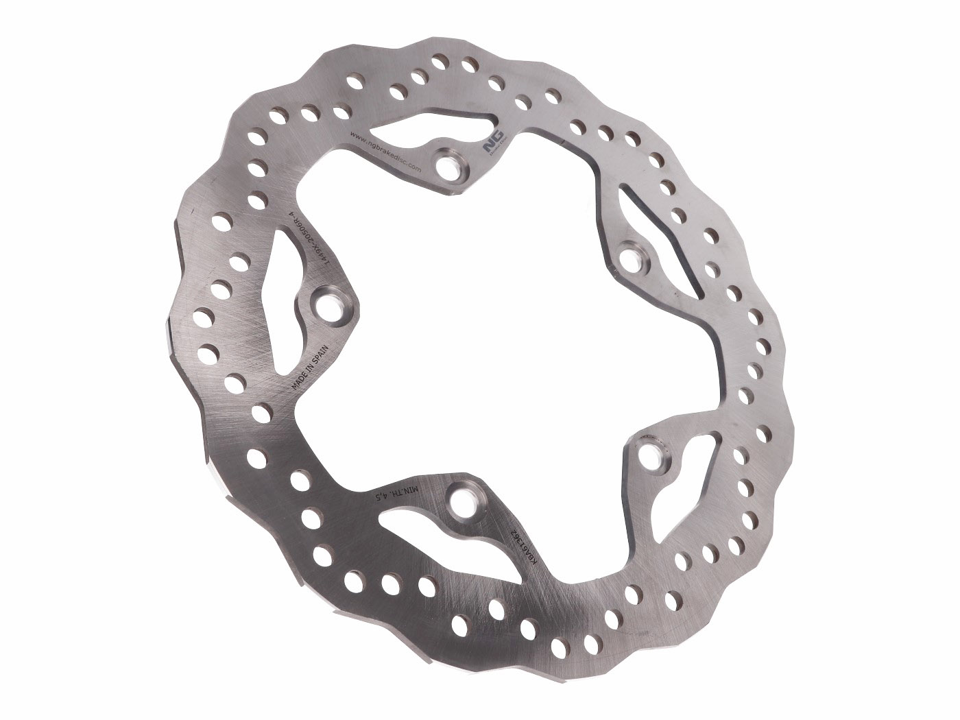 NG Brake Disc Brzdový kotouč NG Wavy, SYM Maxsym 400i 2011- NG1449X