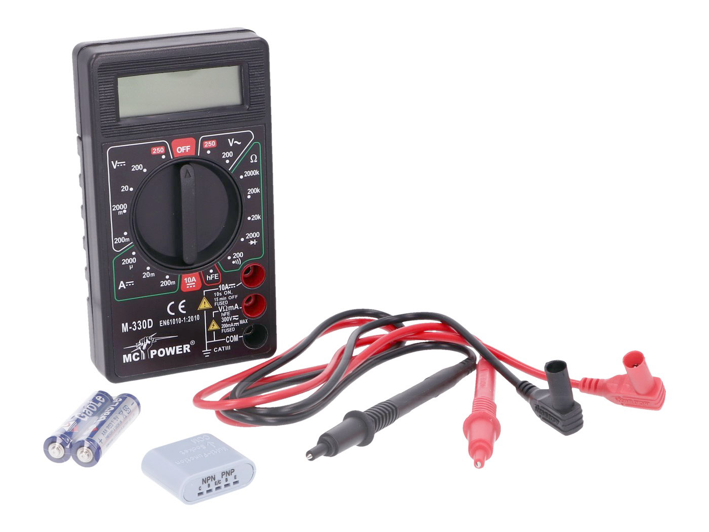Diverse / Import Digitální multimetr MC POWER M-330D černá 39955