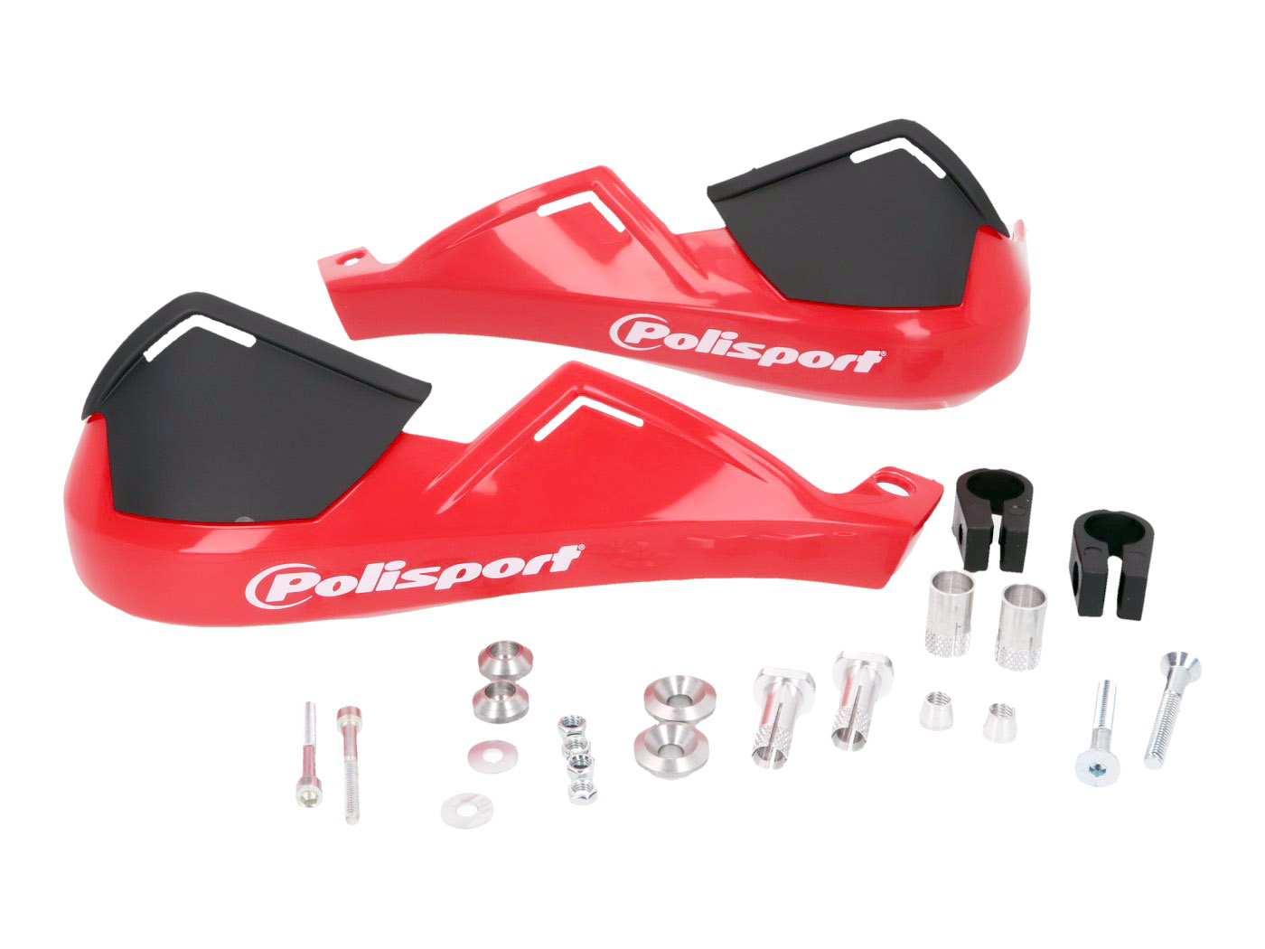Kryty páček Polisport Evolution Integral červená, 22mm řidítka 39863
