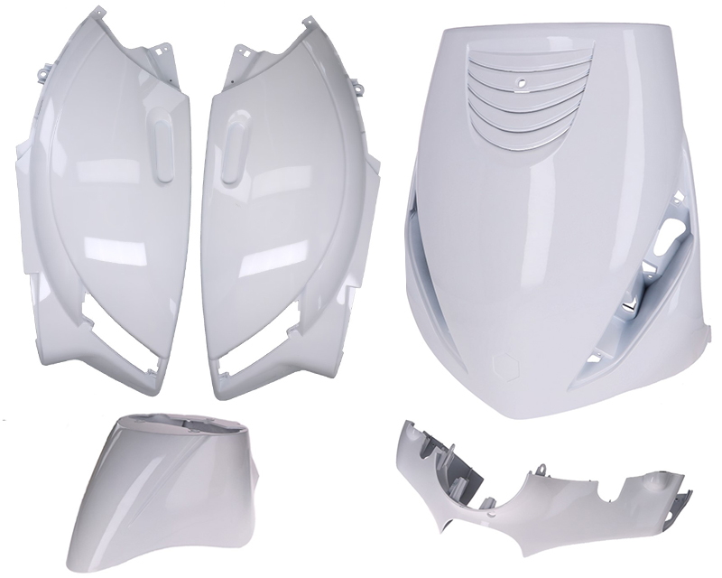 Diverse / Import Sada plastů bílá, Piaggio Zip AC 2000- 40001