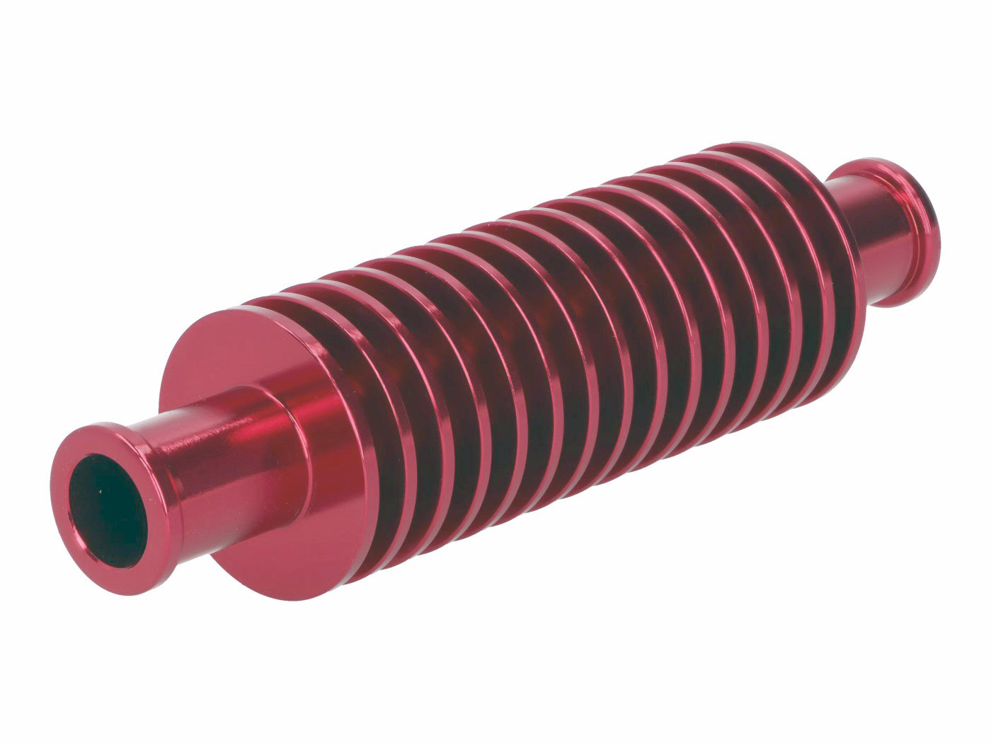 101 Octane Průtokový chladič kulatý červená 40133