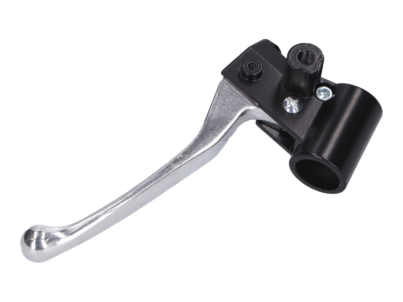OEM Standard Brzdová páčka levá, stříbrná, Piaggio Fly, Liberty, Vespa LX, S, Gilera Runner, Storm, Derbi Boulevard 40300