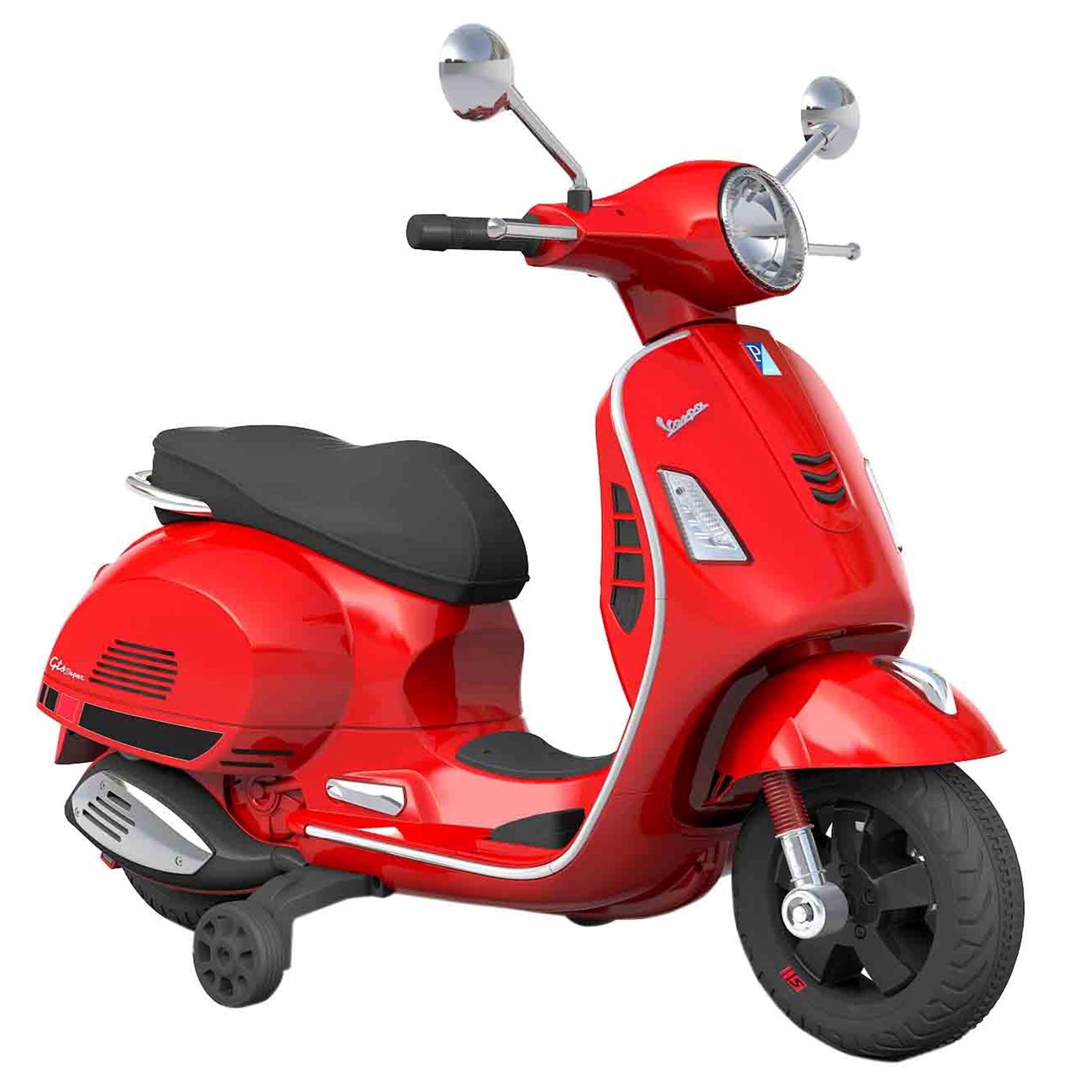 Dětská Vespa GTS elektrická Varianta: červená 14202440