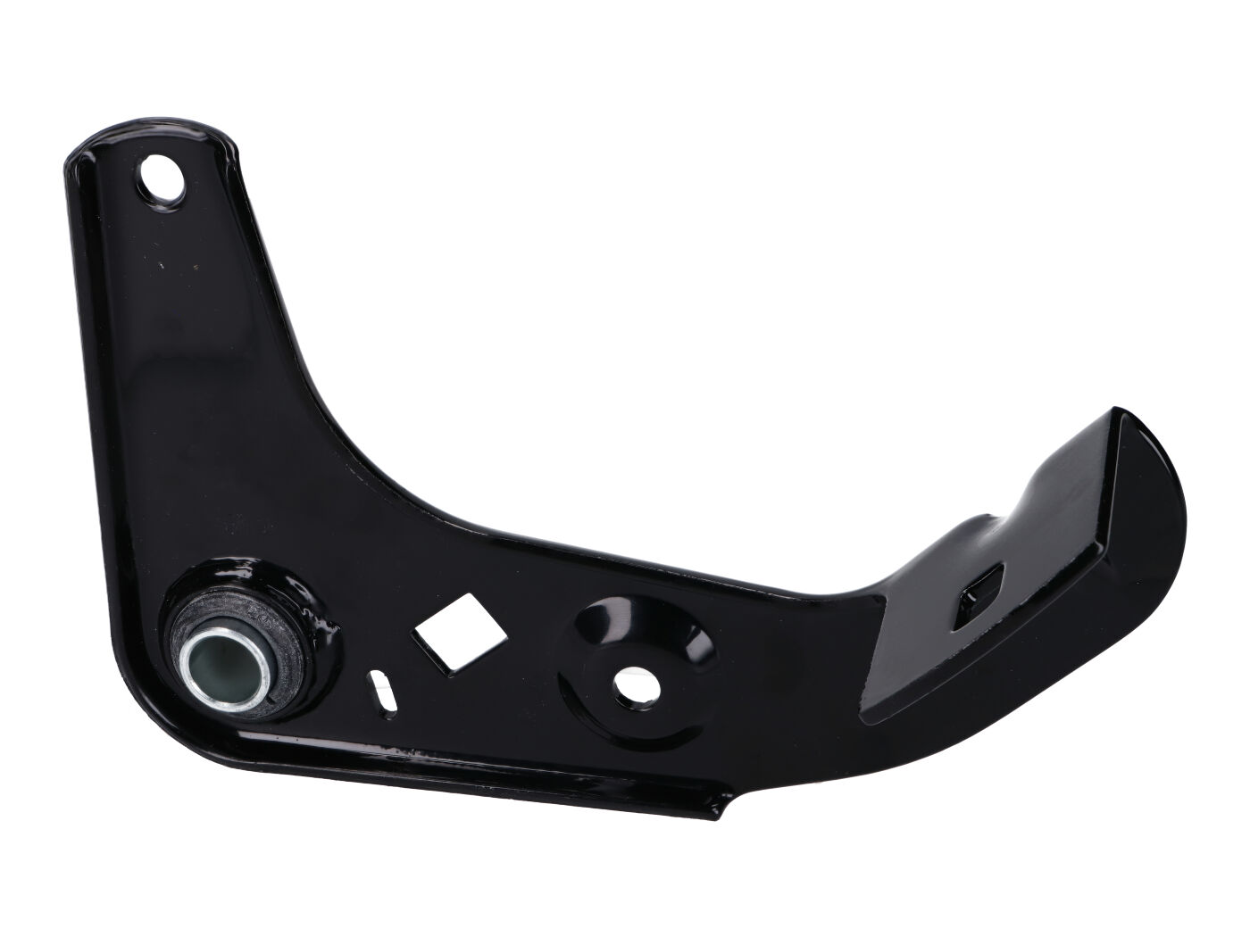 OEM Standard Držák motoru levý, černý, Simson S50, S51, S53, S70, S83 40979