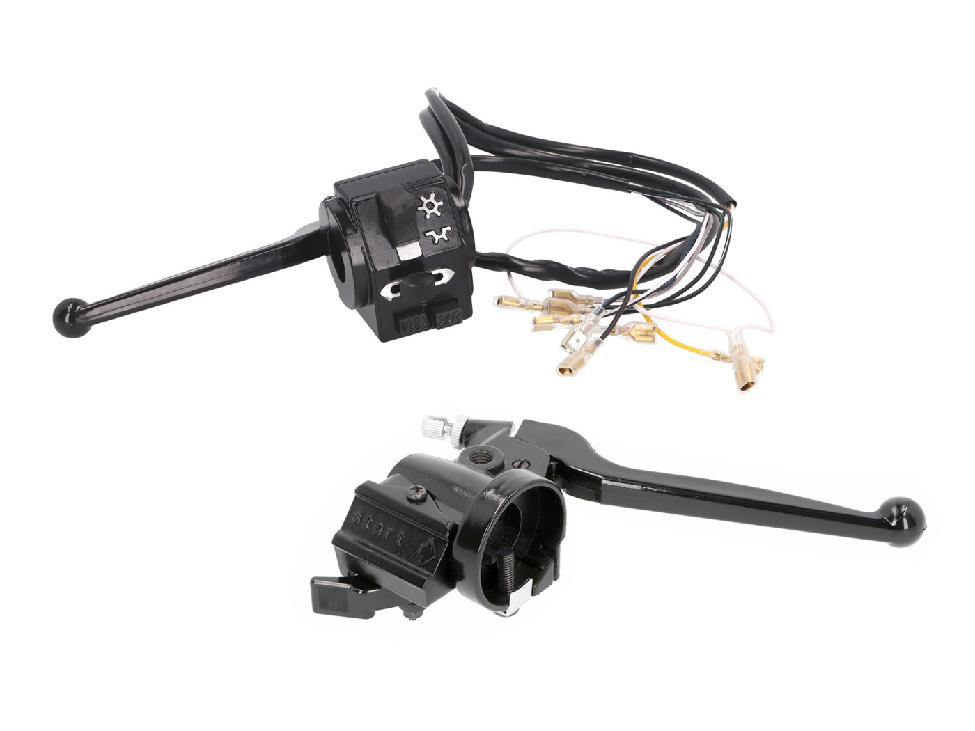 101 Octane Sada ovládačů s páčkami, Simson S51, S53, S70, S83, SR50, SR80 KIT.F.41147