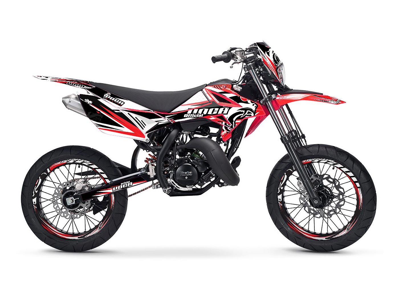 Voca Racing Sada polepů VOCA Racing, Beta RR50 12-17 VCR-KIT-BETA-17