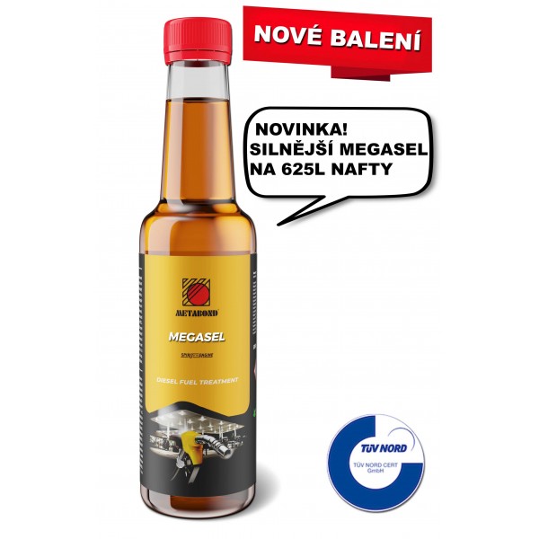 Levně Metabond Megasel Plus aditivum do nafty 250ml MTB-004-M