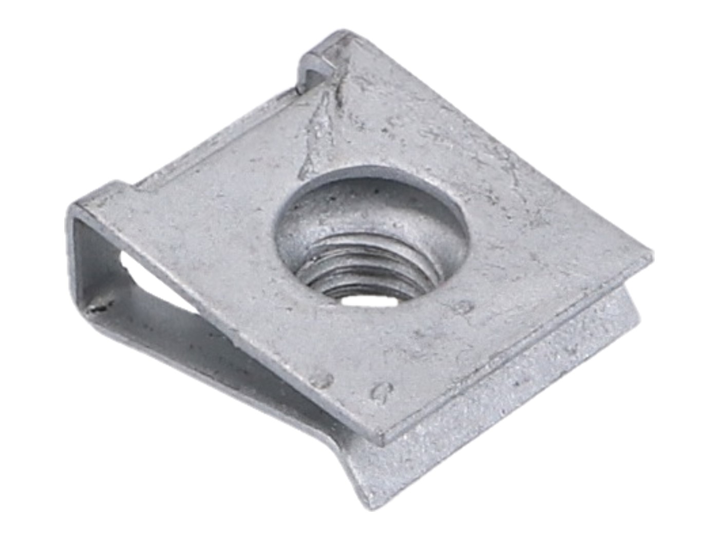 Piaggio Klipová matice karoserie / plechová matice OEM M5 12×15 mm (metrické), pro panel 2,0 mm PI-00G04401462