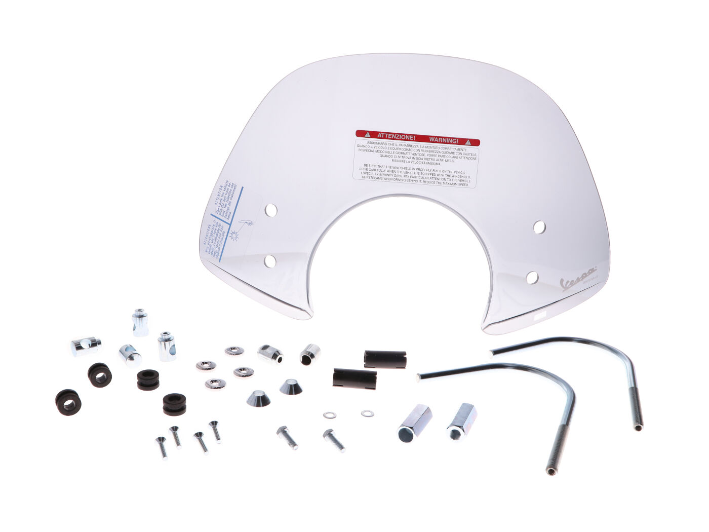 Plexi OEM Cruiser 14cm zatmavené, Vespa GT, GTS PI-1B001600