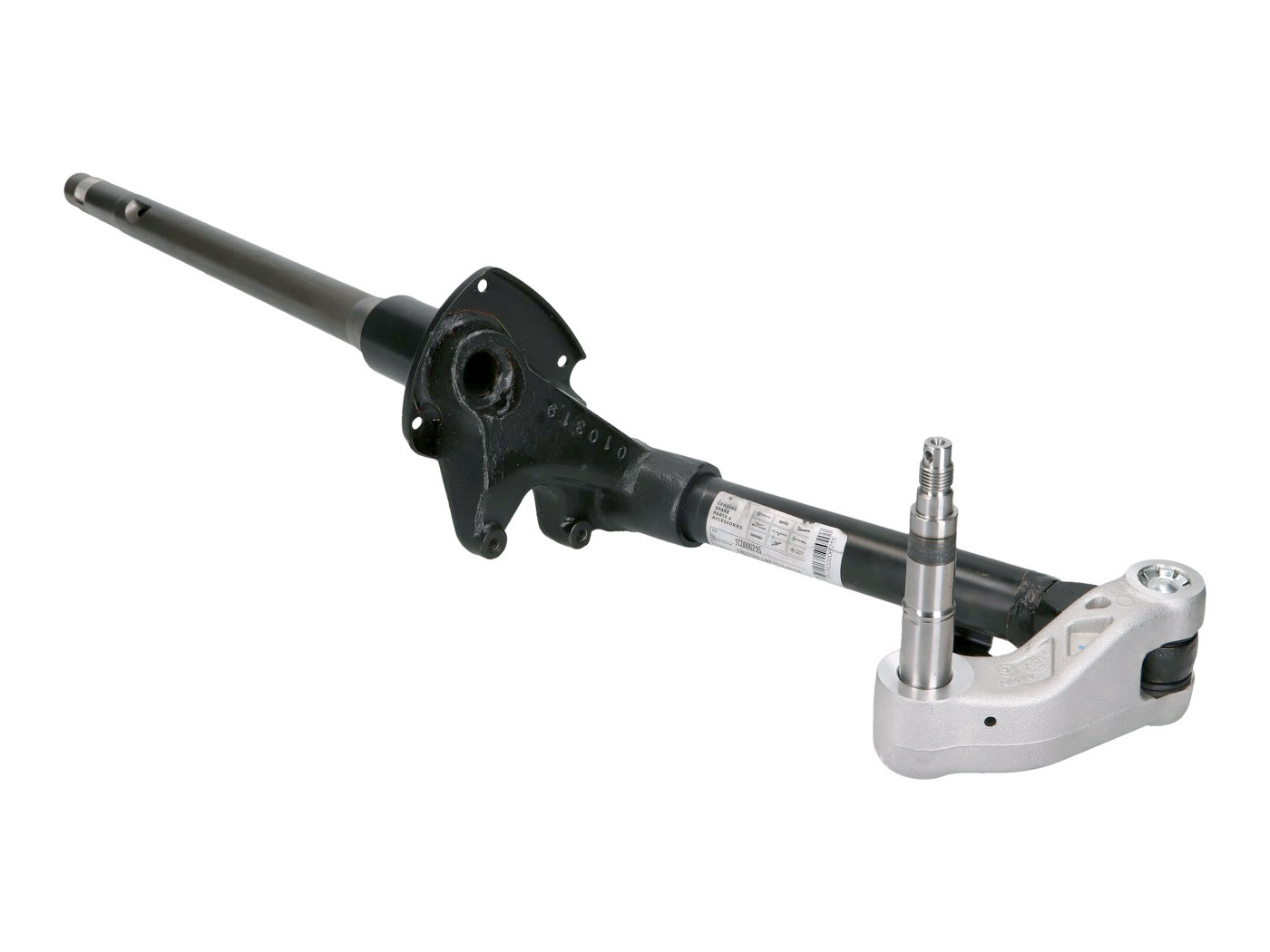 Tyč řízení OEM kompletní, Vespa GTS, GTV s i bez ABS (na tlumič na 1 šroub) PI-1C0006215