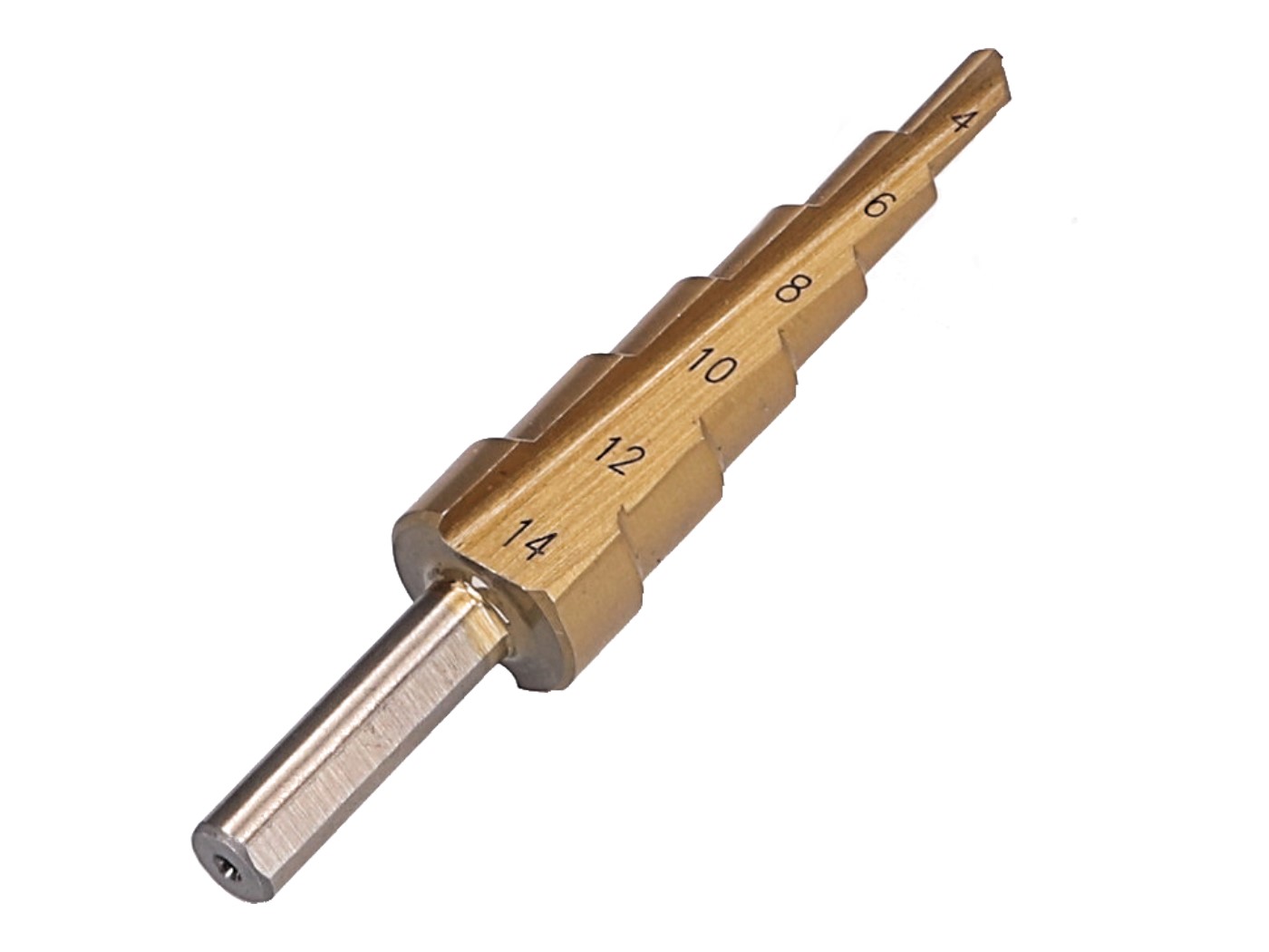 Diverse / Import Stupňovitý vrták HSS titanium 4-14mm 40432