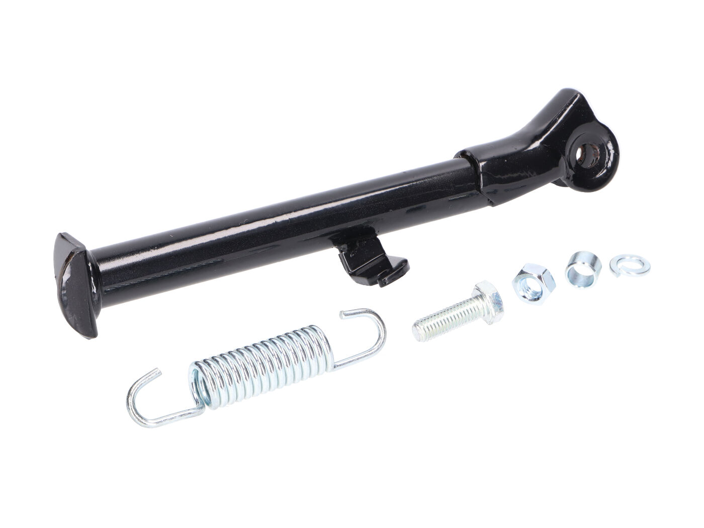 Diverse / Import Boční stojan na držák stupaček s montážní sadou černý Simson S50, S51, S70 Enduro 40874
