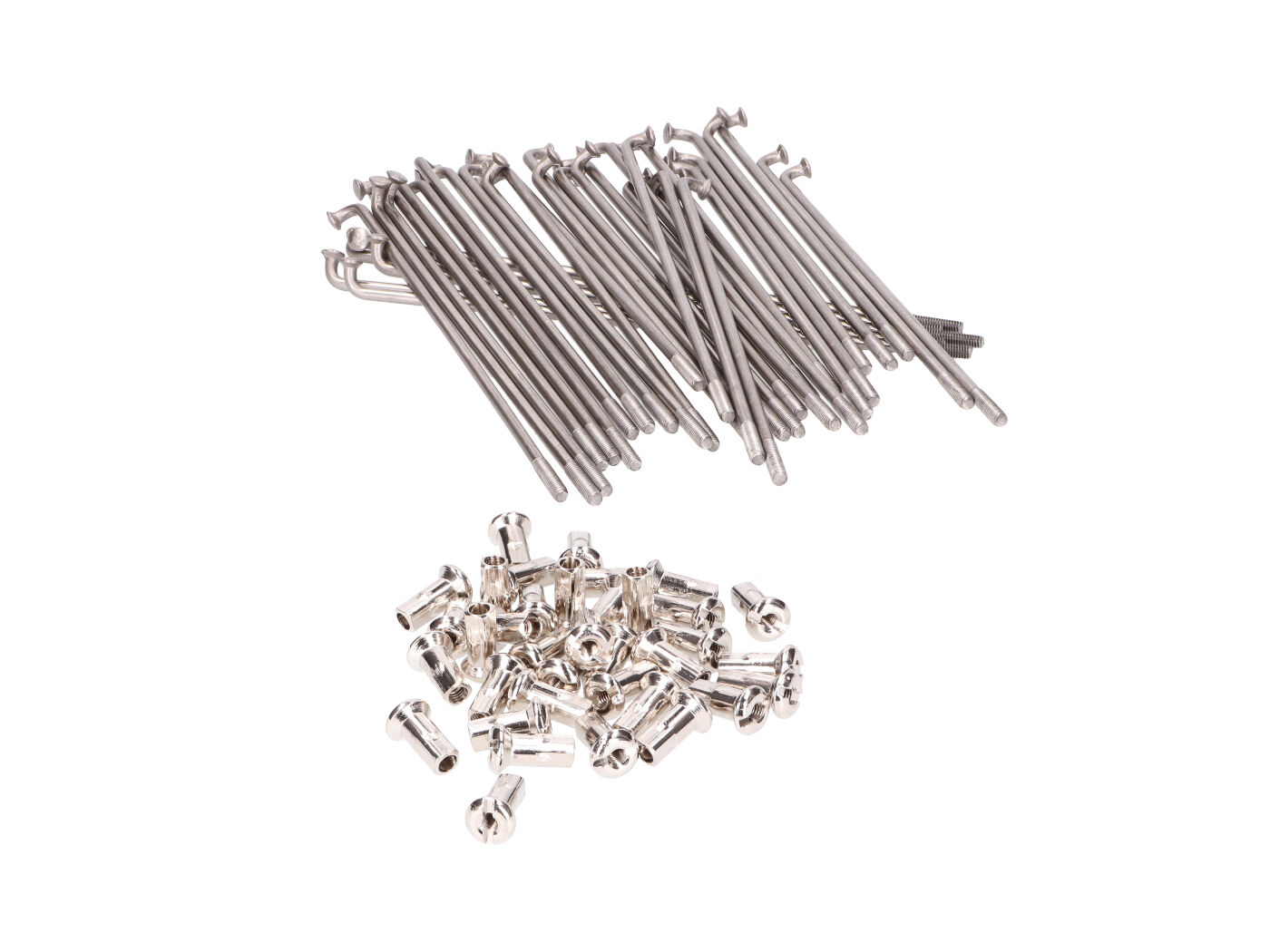 OEM Standard Výplet kola nerez 143.5mm M3.5, 16 palců, Simson S50, S51, S53, S83, Schwalbe, Sperber, Habicht 40887