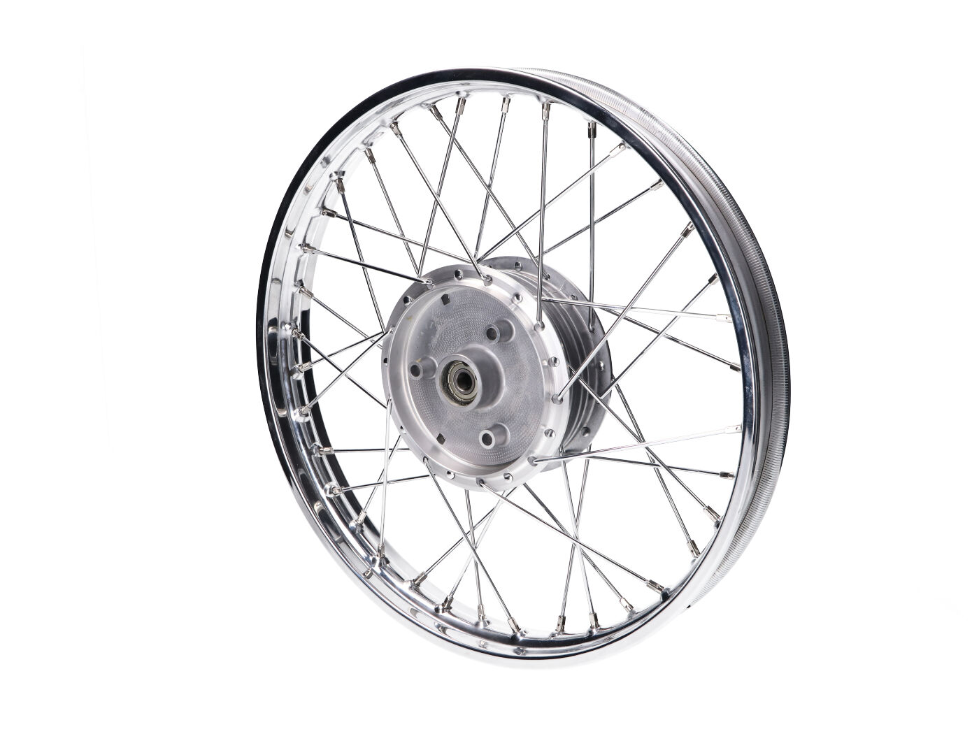 101 Octane Ráfek s výpletem 1.60 x 16, chrom, Simson KR51/1, KR51/2 Schwalbe, S50, S51, S53, S70, S83, SR4-1 Spatz, SR4-2 Star, SR4-3 Sperber, SR4-4 Habicht, Duo 40889