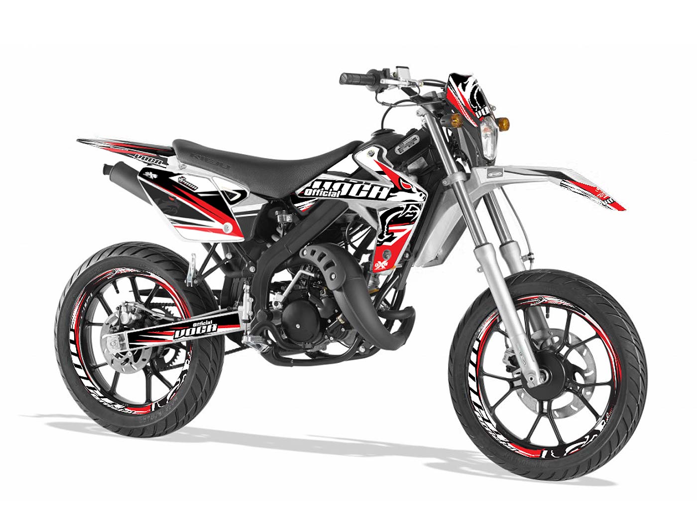 Voca Racing Sada polepů VOCA Racing, Rieju MRT VCR-KIT-MRT-PRO
