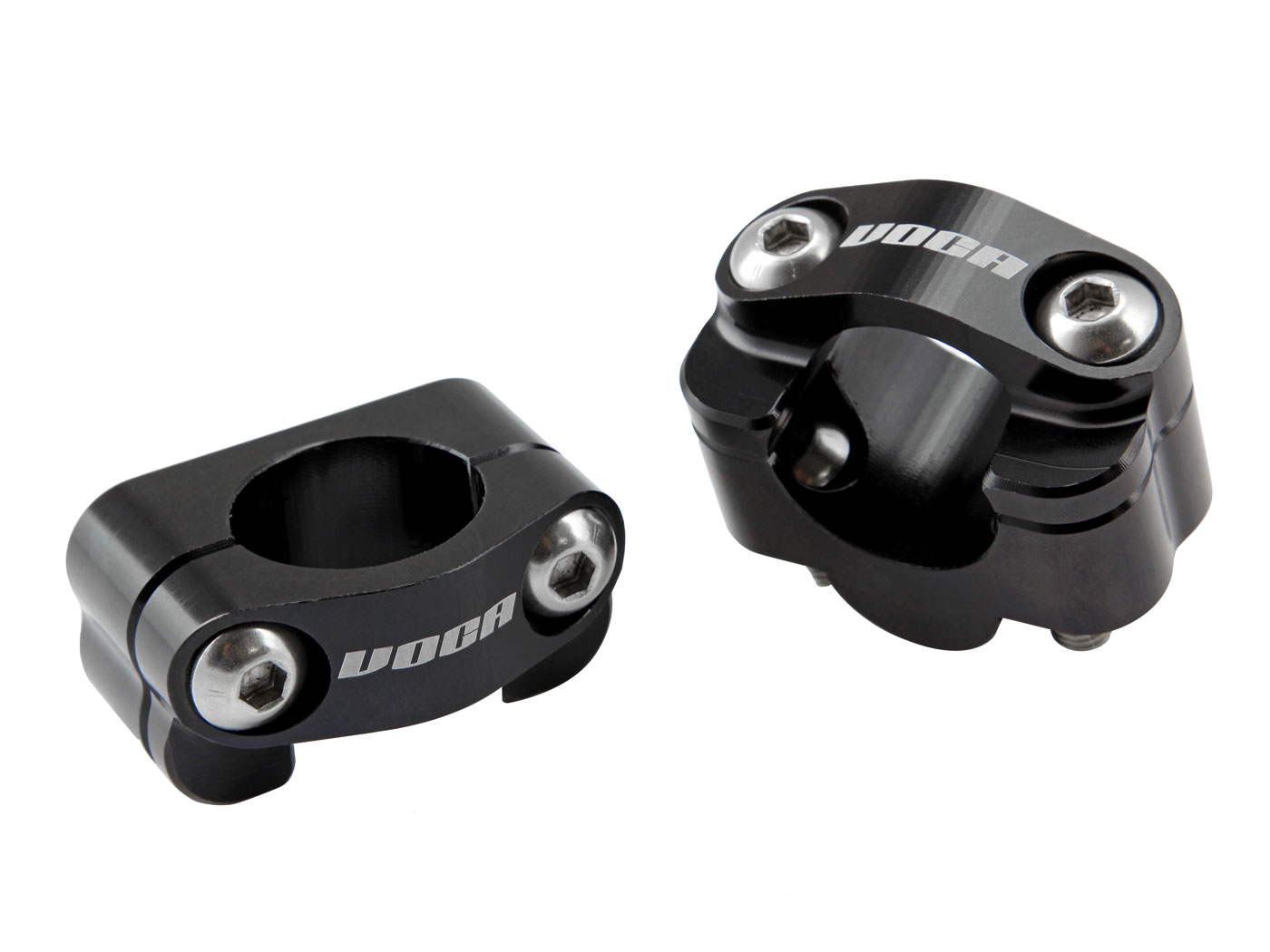 Voca Racing Objímky řidítek VOCA HB28 CNC 22-28 - černá VCR-SD960/BK