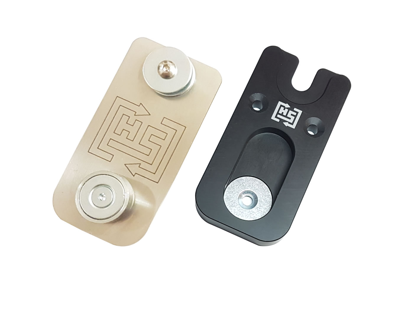 Hotswop Sada držáku značky Hot Swop Enduro černá HS-00101-BK