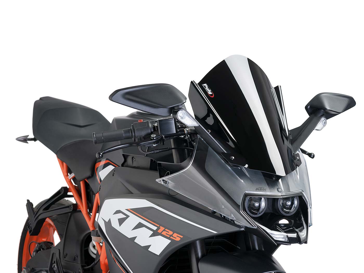 Plexi Puig Z-Racing černá, KTM RC 125, 200, 390 14- PUI7004N