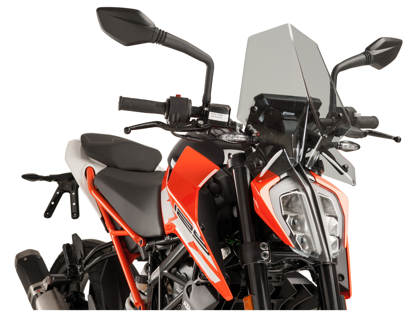 Plexi Puig New Generation Sport zatmavené, KTM Duke 125, 200, 390 17- PUI9514H
