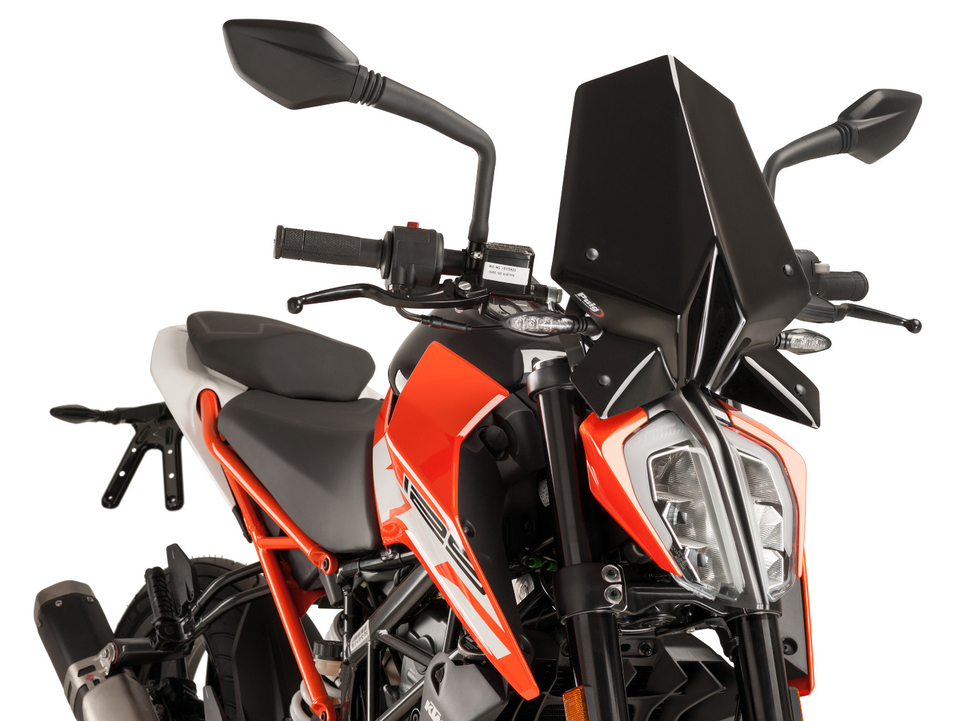 Plexi Puig New Generation Sport černá, KTM Duke 125, 200, 390 17- PUI9514N