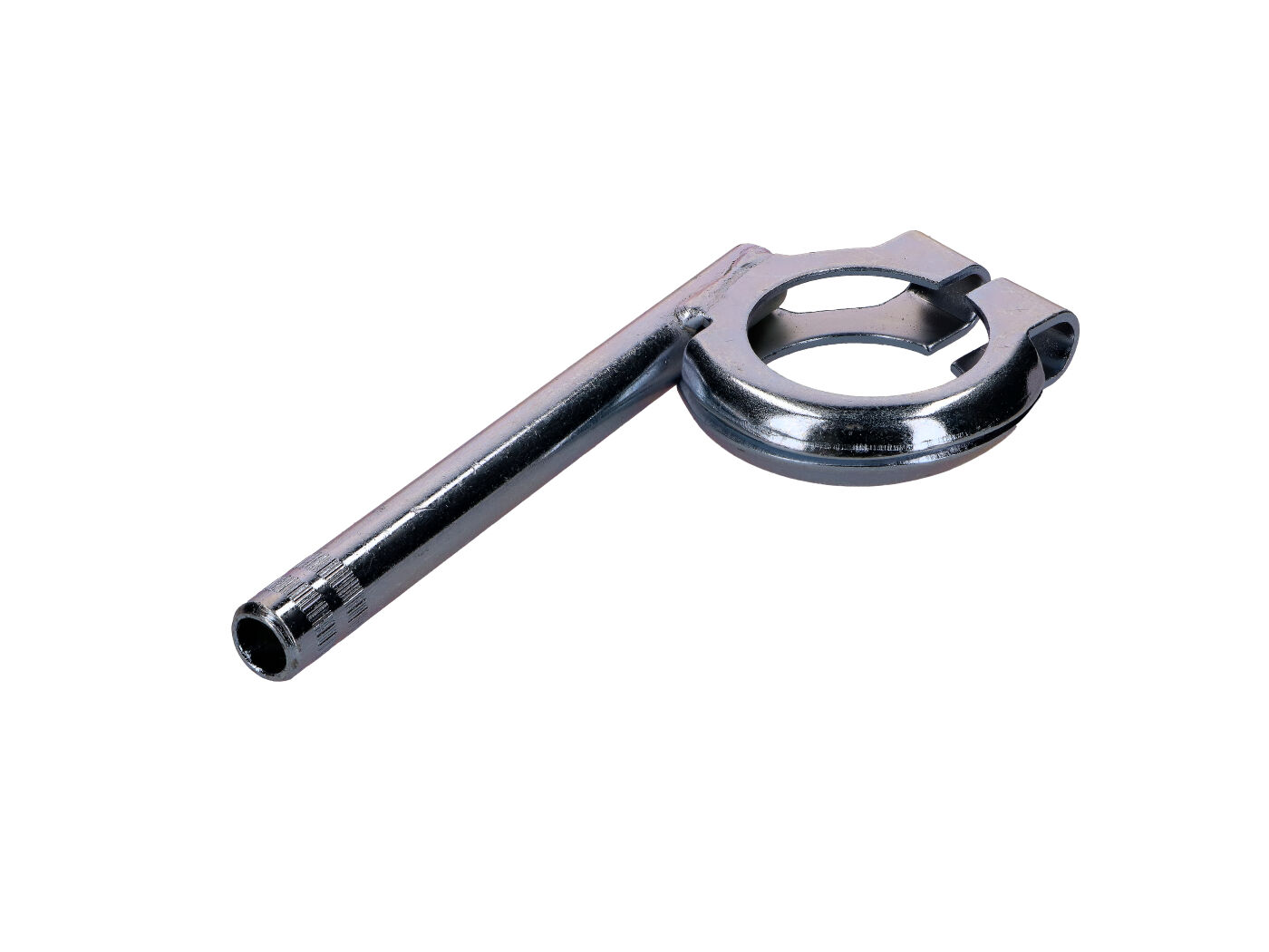 Diverse / Import Držák blinkrů přední pozinkový vroubkovaný 10mm, Simson S50, S51, S70 40729