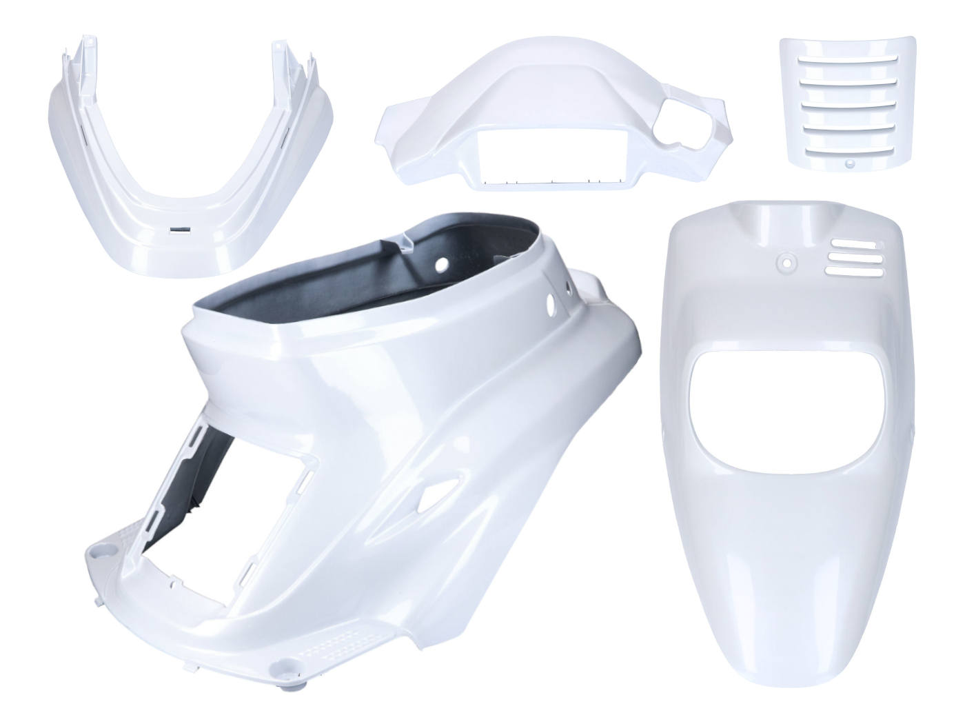 TNT Sada plastů bílá metalíza 5ks, Yamaha BWs 41138