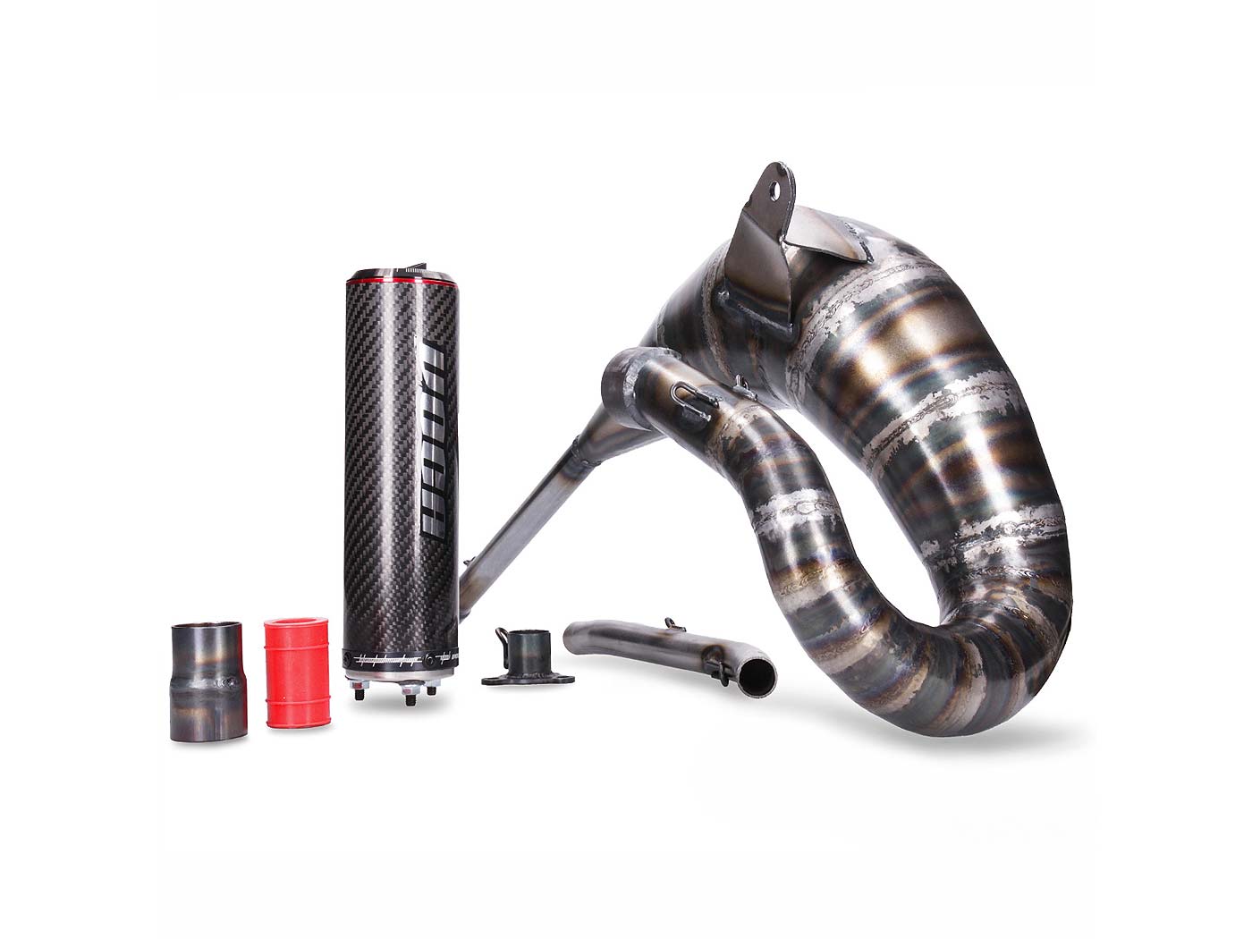 Voca Racing Výfuk VOCA Cross Carbon 80/90cc, Rieju MRX/SMX VCR-RD37183.CC