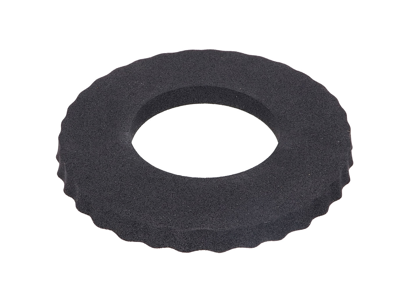 Diverse / Import Pěnové kolečko / těsnění víčka nádrže 120x60x10mm černé, Simson S50, S51, S53, S70, S53, SR50, KR51/1, SR4-1-SR4-4 KR51/2 41847
