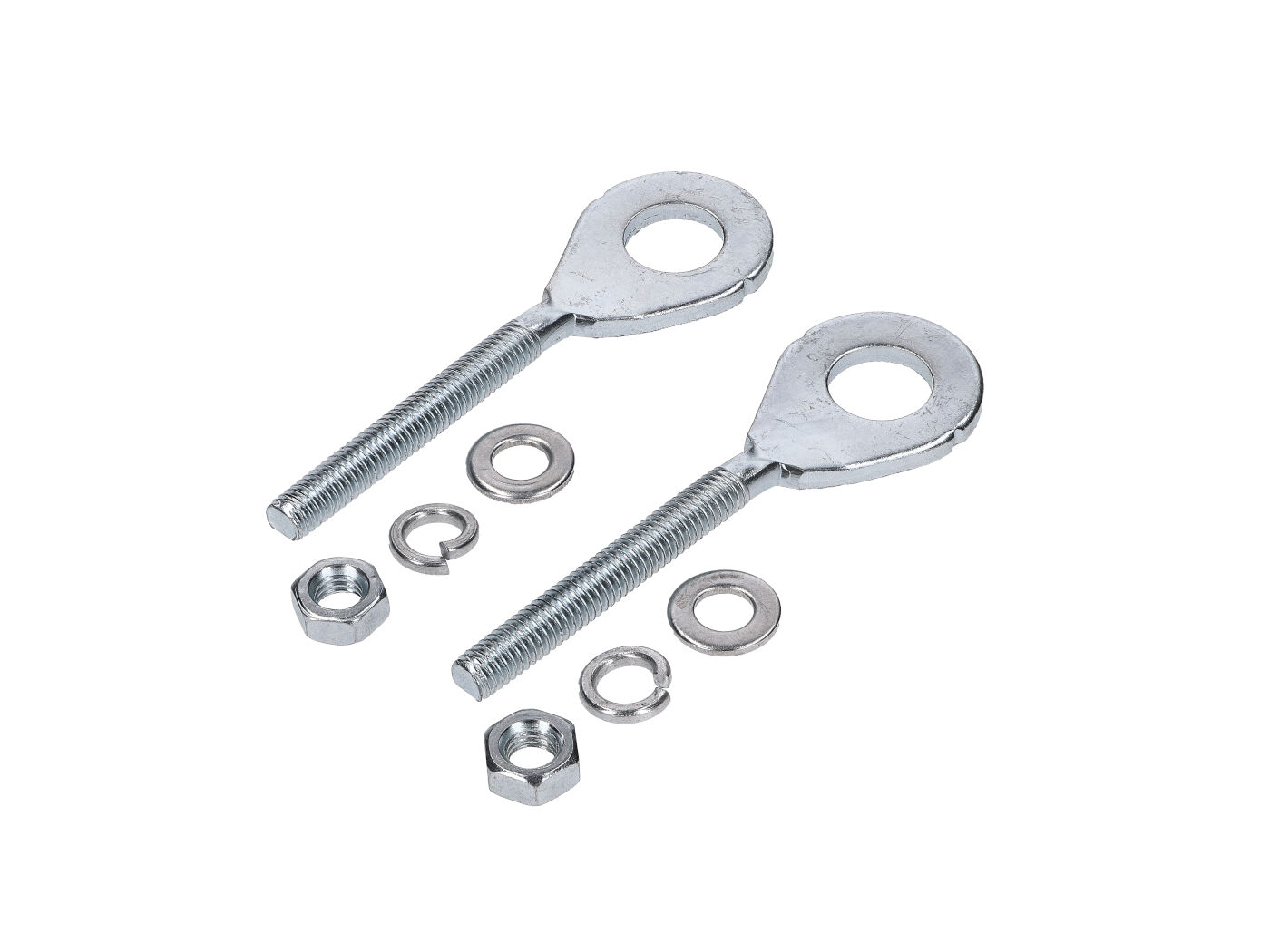 101 Octane Napínání řetězu sada, pozink, Simson S50, S51, S53, S70, S83, SR50, SR80, Schwalbe, Spatz, Sperber, Habicht 41891
