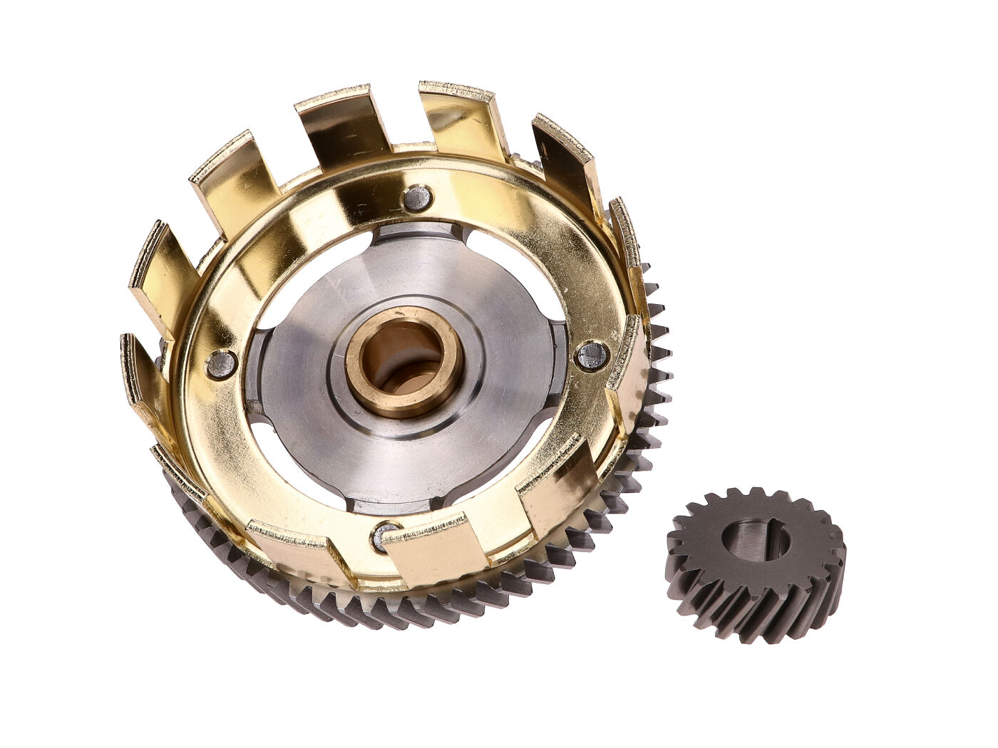 Diverse / Import Spojkový koš odlehčený Stage 1 s převodem 65/20, Simson S51, S53, S70, S83, SR50, SR80, KR51/2 Schwalbe 42164
