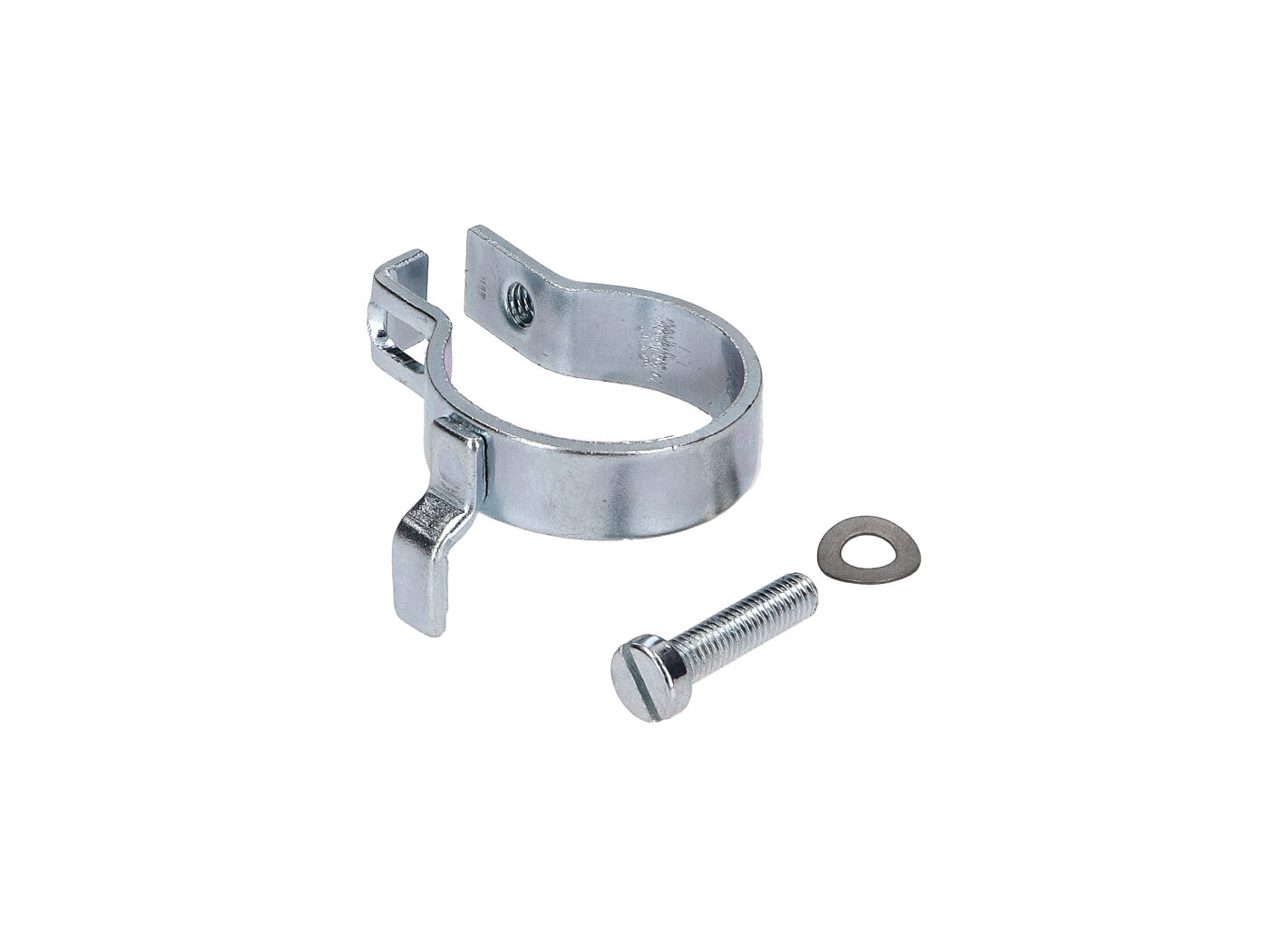 Diverse / Import Pojistná objímka matice výfuku 28mm Simson S50, S51, S53, S70, S83, SR50, SR80, KR50, KR51, Schwalbe, Star, Sperber, Habicht, Spatz 42174