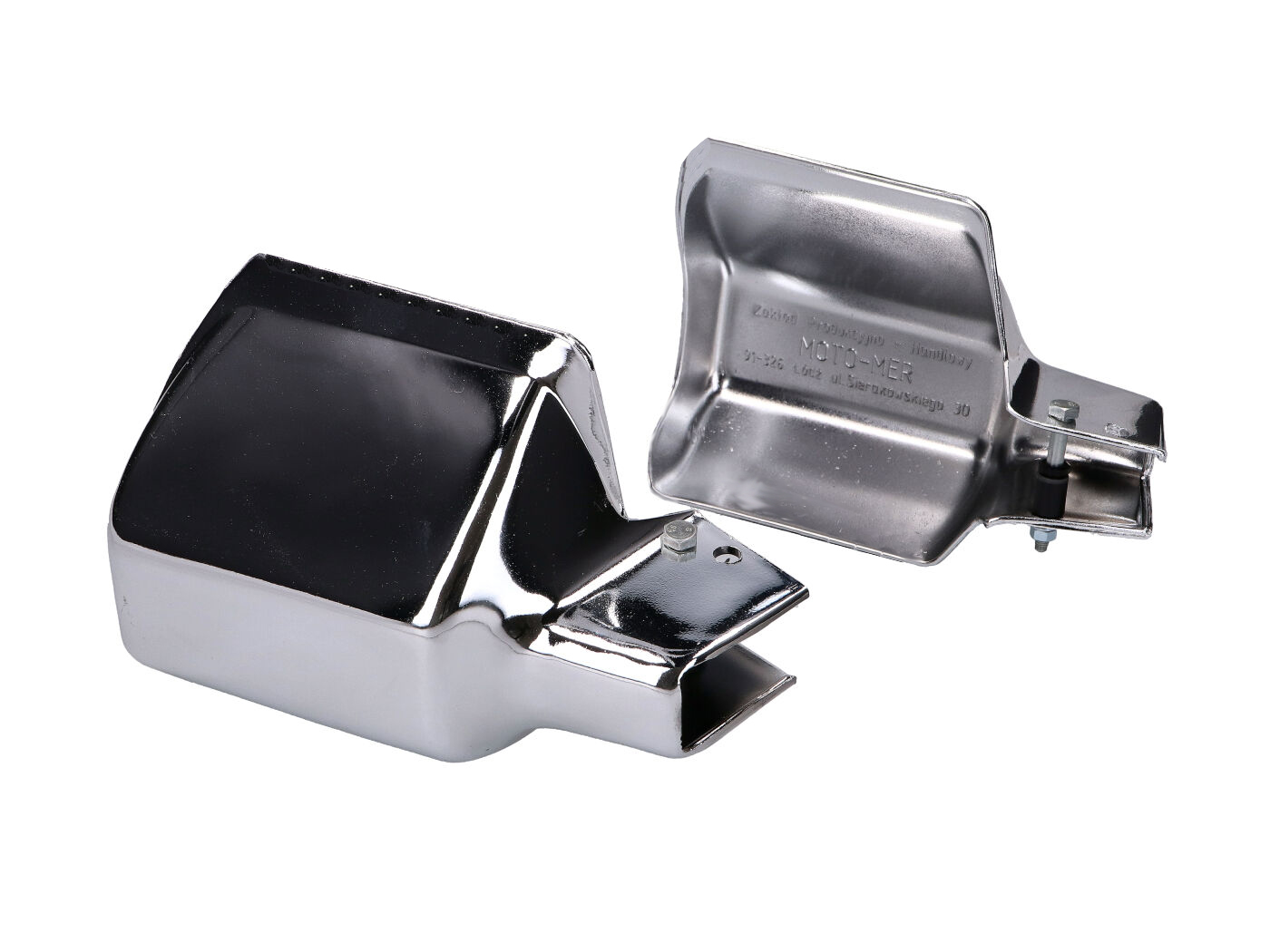 Diverse / Import Sada krytů rukou chrom, Simson S50, S51, S53, S70, S83, SR50, SR80 41839