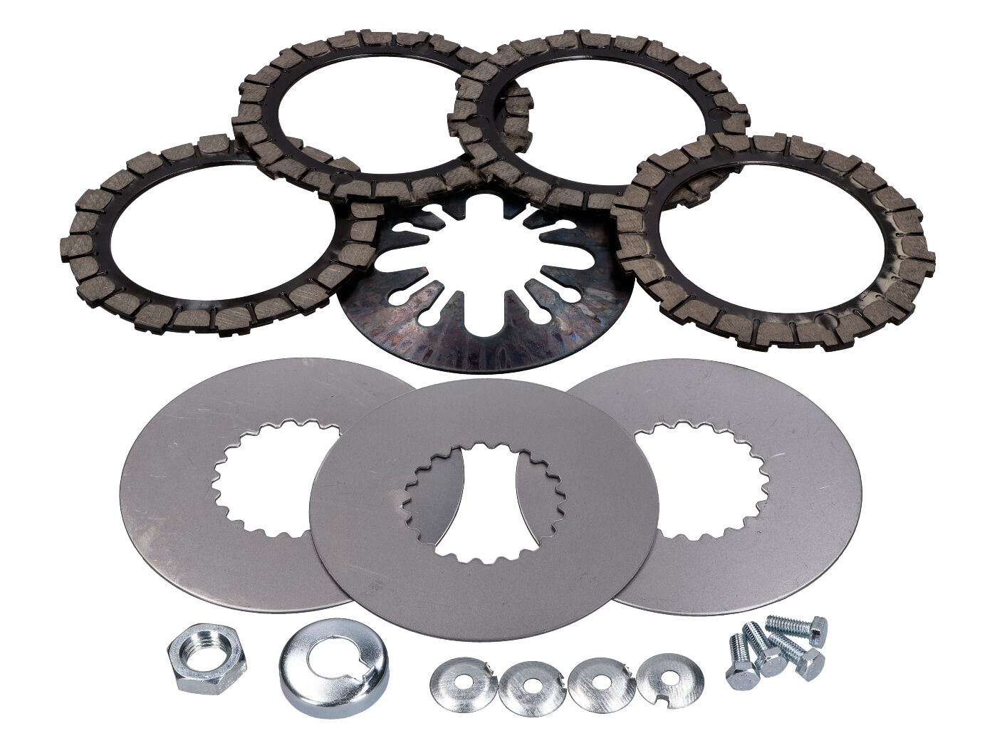 OEM Standard Sada lamel spojky, Simson S51, S53, S70, S83, SR50, SR80, KR51/2, M531, M541, M741 41485