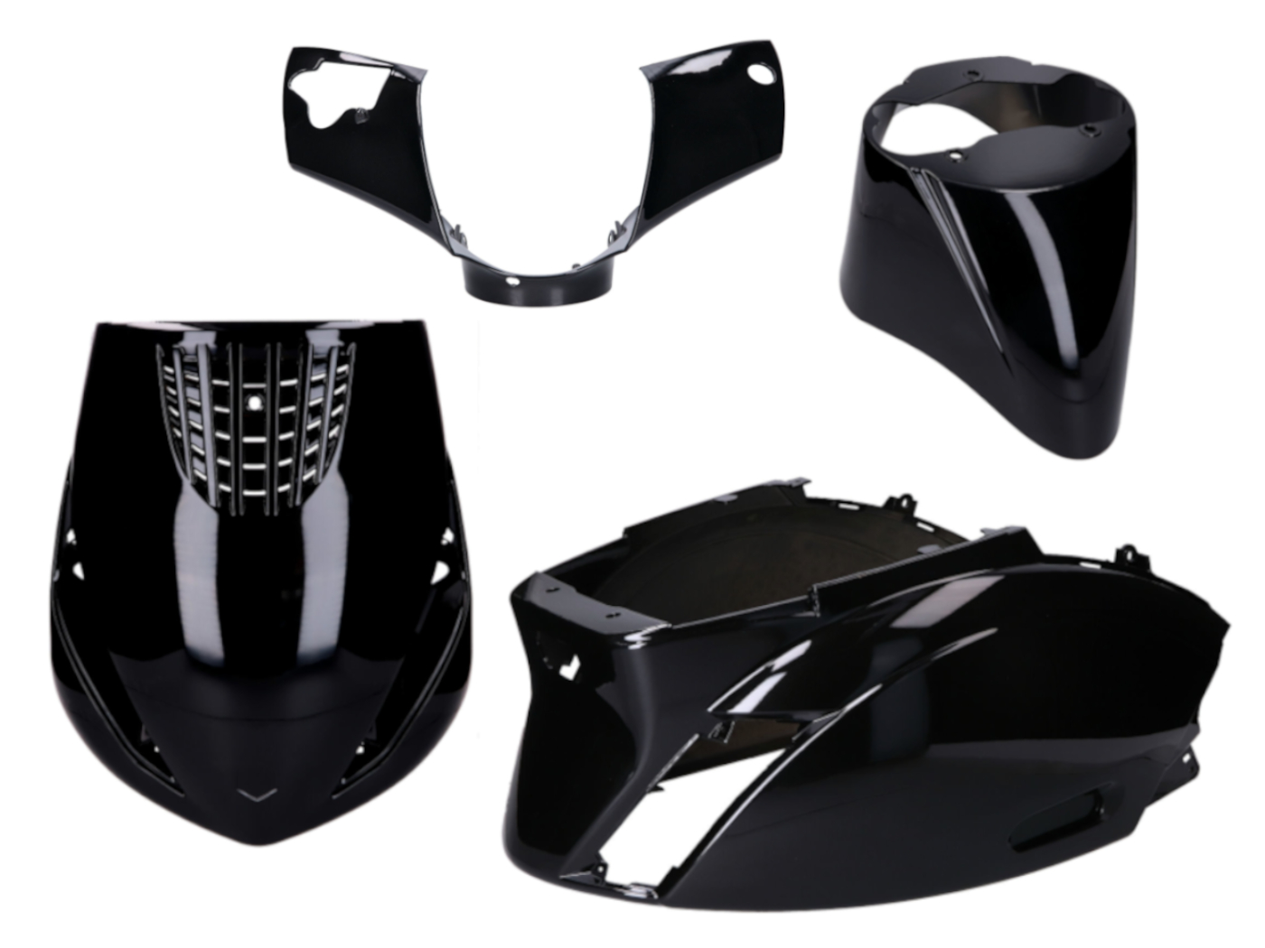 Diverse / Import Kapotáž černá lesklá Piaggio Zip 2 AC od roku 2000 42522