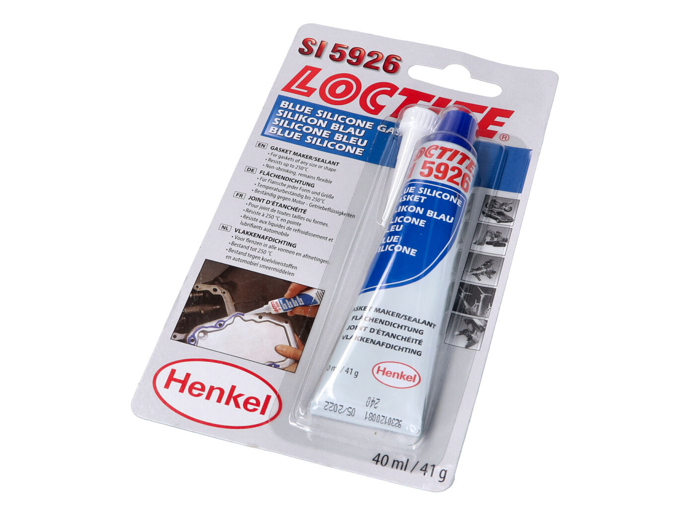 Levně Diverse / Import Silikon Loctite 5926 modrý, odolný vůči oleji, 40ml 42700