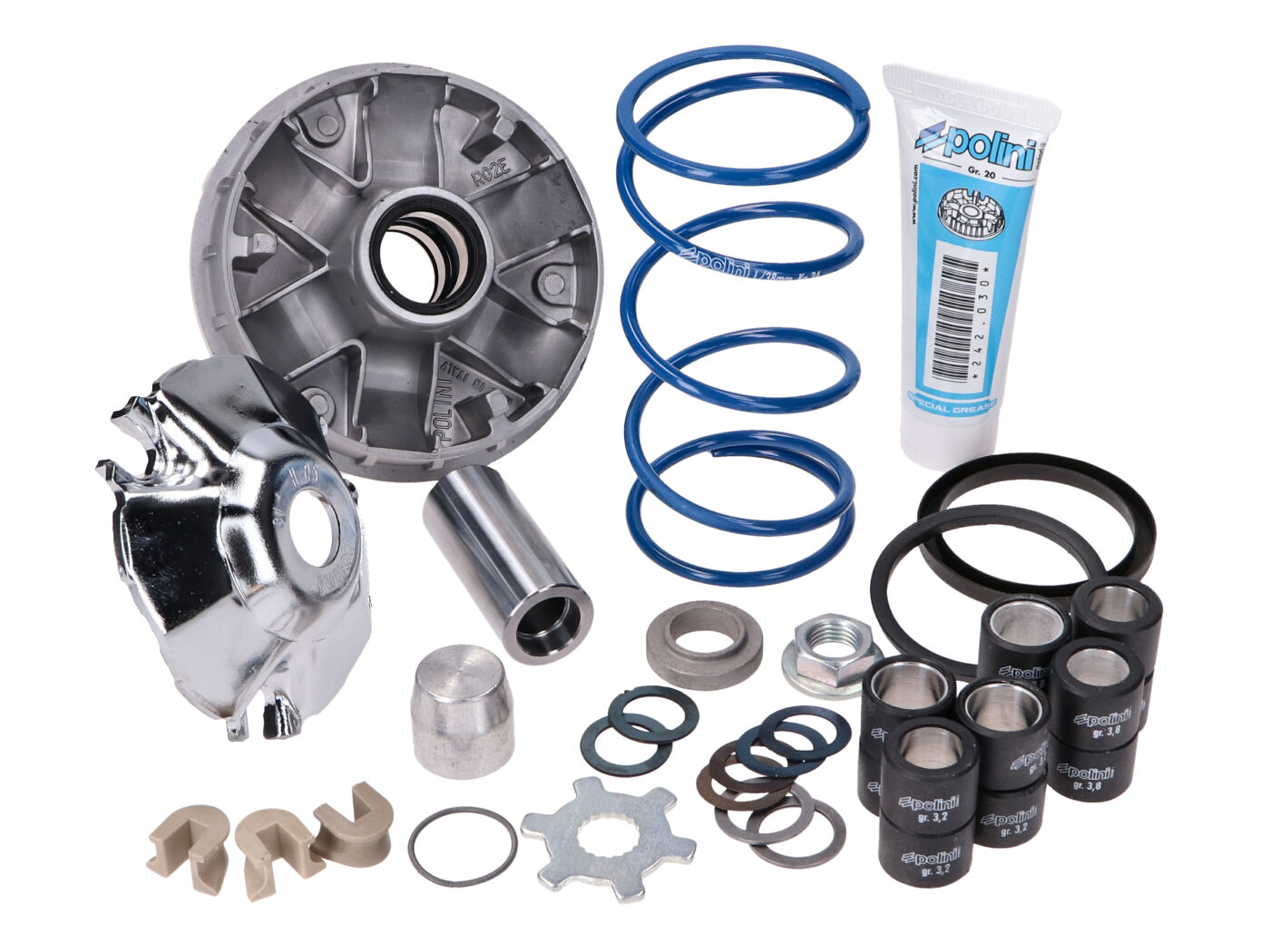 Variátor Polini Hi-Speed Evolution 2 16mm, 14°, Minarelli 241.753