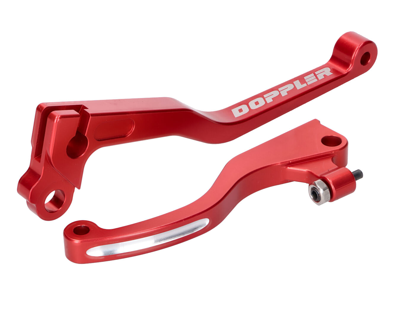 Sada páček Doppler forged CNC červená, Senda DRD Pro 42875-RE