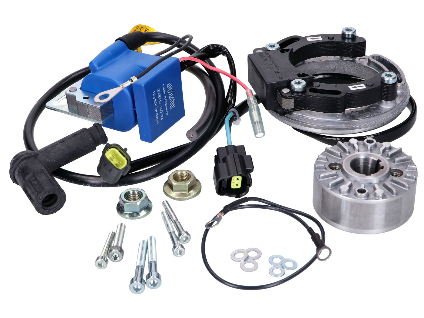 Zapalování Polini digital PVL, Minarelli AM6, Derbi D50B 171.0555